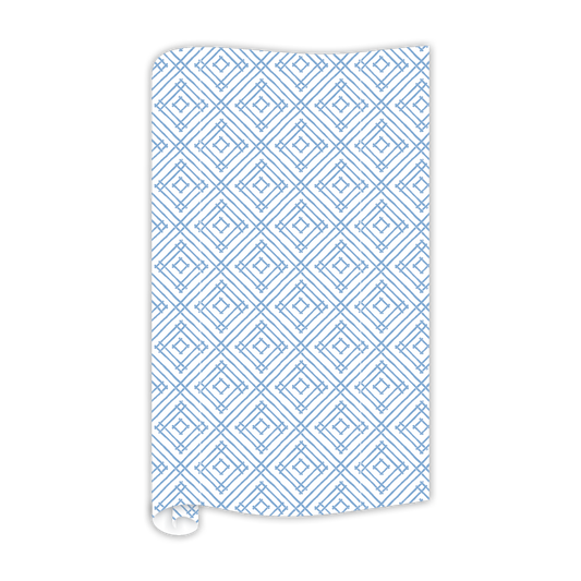 Wrapping Paper - Blue Island House Bamboo