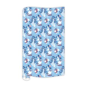 Imperial Palace Blue Wrapping Paper