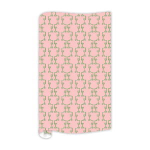 Bamboozled Pink/Green Wrapping Paper