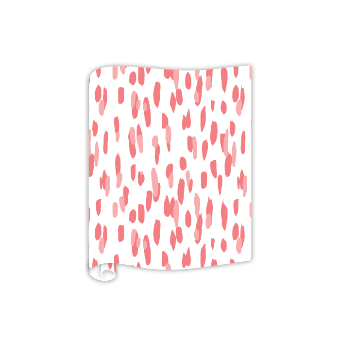 Paper Table Runners - Pink Clubhouse Dot
