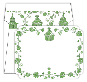 Into the Garden Green w/Liner Social Set