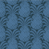 Navy pineapple fabric with a mid blue pineapple motif