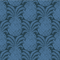 Navy pineapple fabric with a mid blue pineapple motif