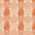 Yellow and orange large pineapple fabric
