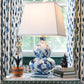 Sissinghurst Blue Table Lamp