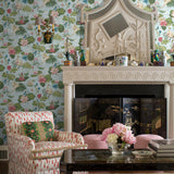 Meadow Club Sky Blue Pre-Pasted Wallpaper