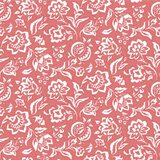 Hampton Court Large Fabric - Rhubarb