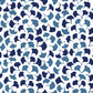Forest Glade Navy Blue Peel & Stick Wallpaper Sample