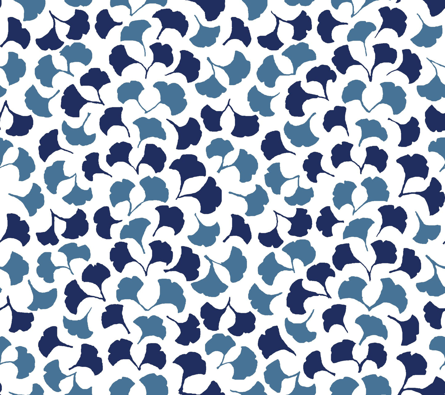 Forest Glade Navy Blue Peel & Stick Wallpaper