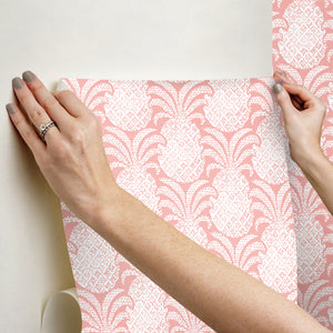 Round HIll Shell Pink Peel & Stick Wallpaper