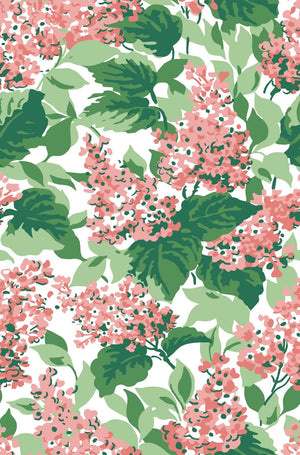 Bar Harbor Southampton Pink Peel & Stick Wallpaper Sample