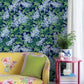 Bar Harbor Sky Blue Peel & Stick Wallpaper Sample