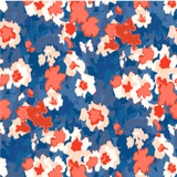 Sissinghurst Fabric - Cherry Red