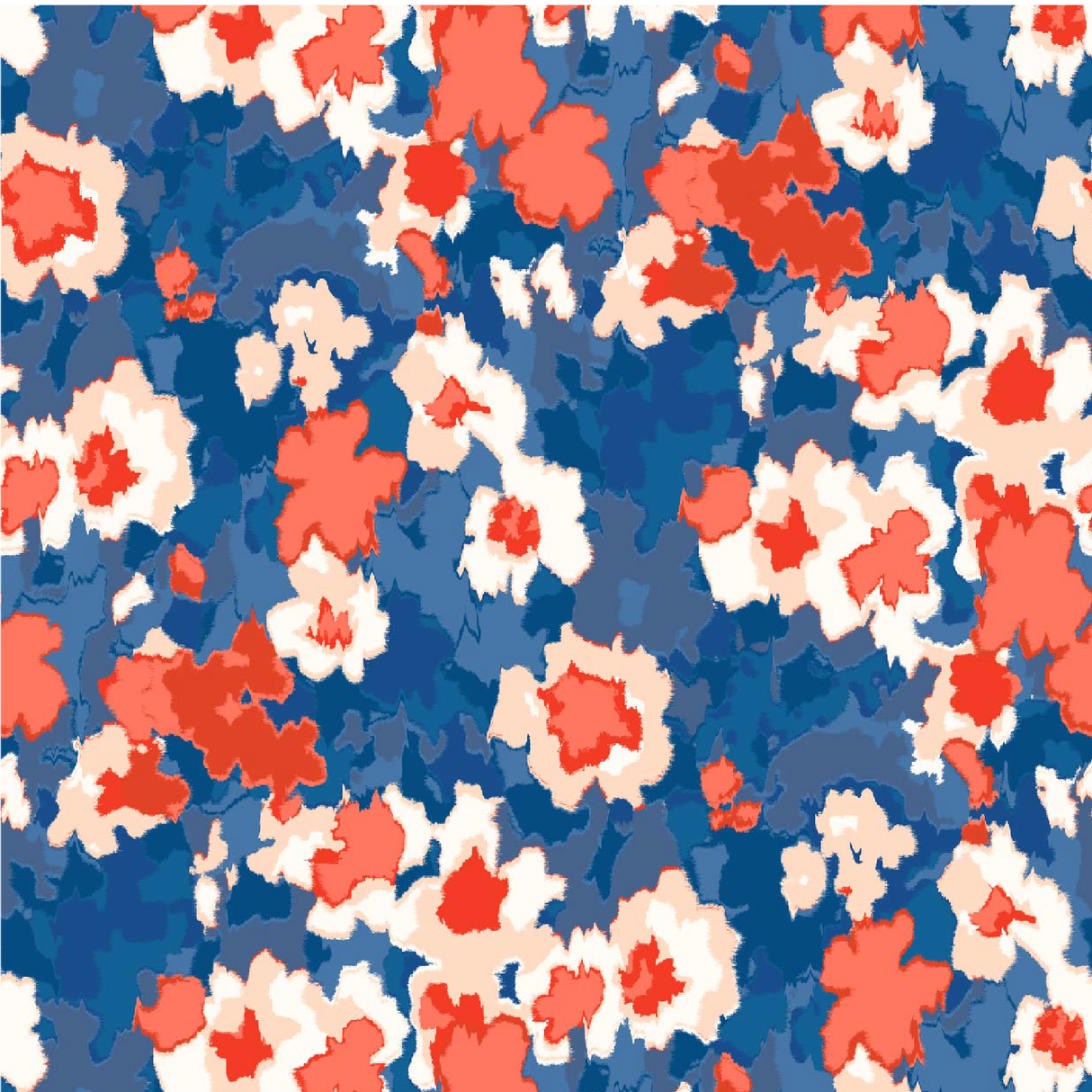 Sissinghurst Fabric - Cherry Red