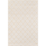 Seville wool yellow patterned flatweave area rug with subtle textured design.