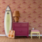 Shangri-La Pink Lemonade Wallpaper Sample