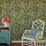 Sissinghurst Celery Green Wallpaper Sample
