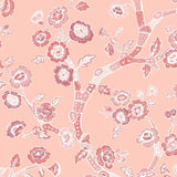 Temple Garden Shell Pink Wallpaper Sample