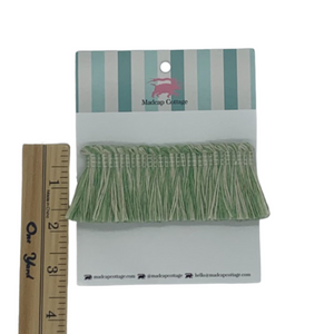 Dance, Josephine, Dance 1.75" Brush Trim Sample | Barbados Green