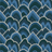 abstract Blue and White fabric