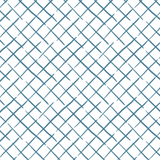 Mid Blue and white Fabric featuring a mid blue trellis pattern on a white background from Madcap Cottage