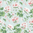 madcap Cottage geranium fabric featuring pink geraniums with green leaves on a light blue background.