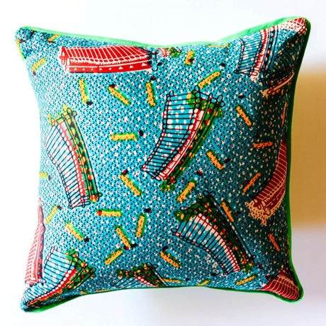 African Wax Print Pillow Covers