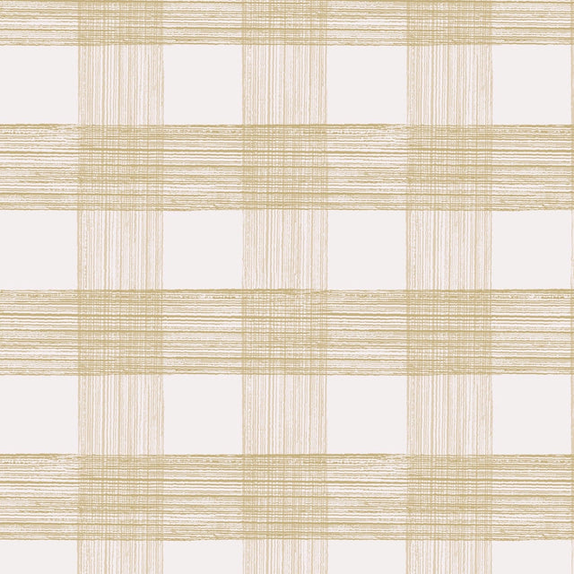 a white and beige gingham wallpaper called gin lane from madcap cottage