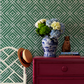 Island House Forest Green Wallpaper Sample