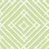 a light green and white bamboo trellis fabric called Island House by Madcap Cotttage