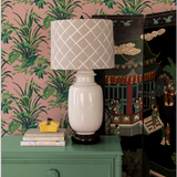 Jungle Road Bahama Pink Wallpaper Sample
