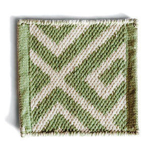 Brazilian Avenue Green Rug Sample